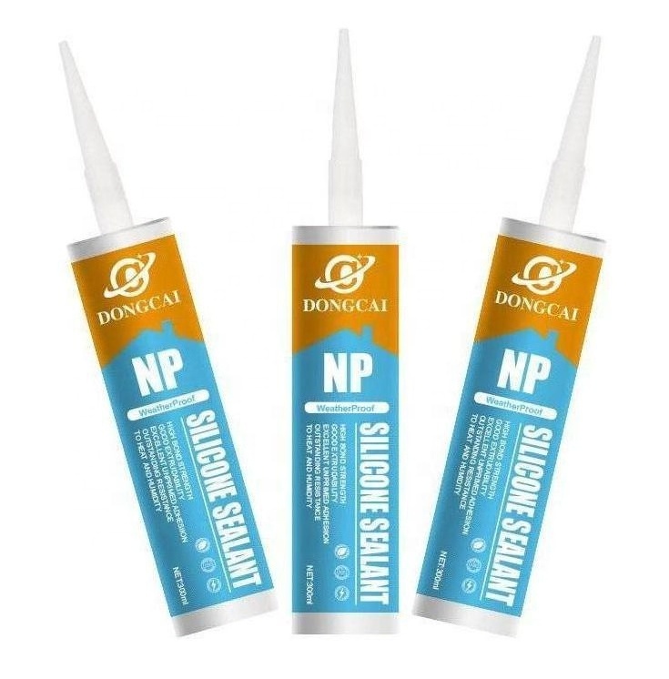 Roofing Caulk Water Based Sausage Neutral Silicone Sealants for Glass