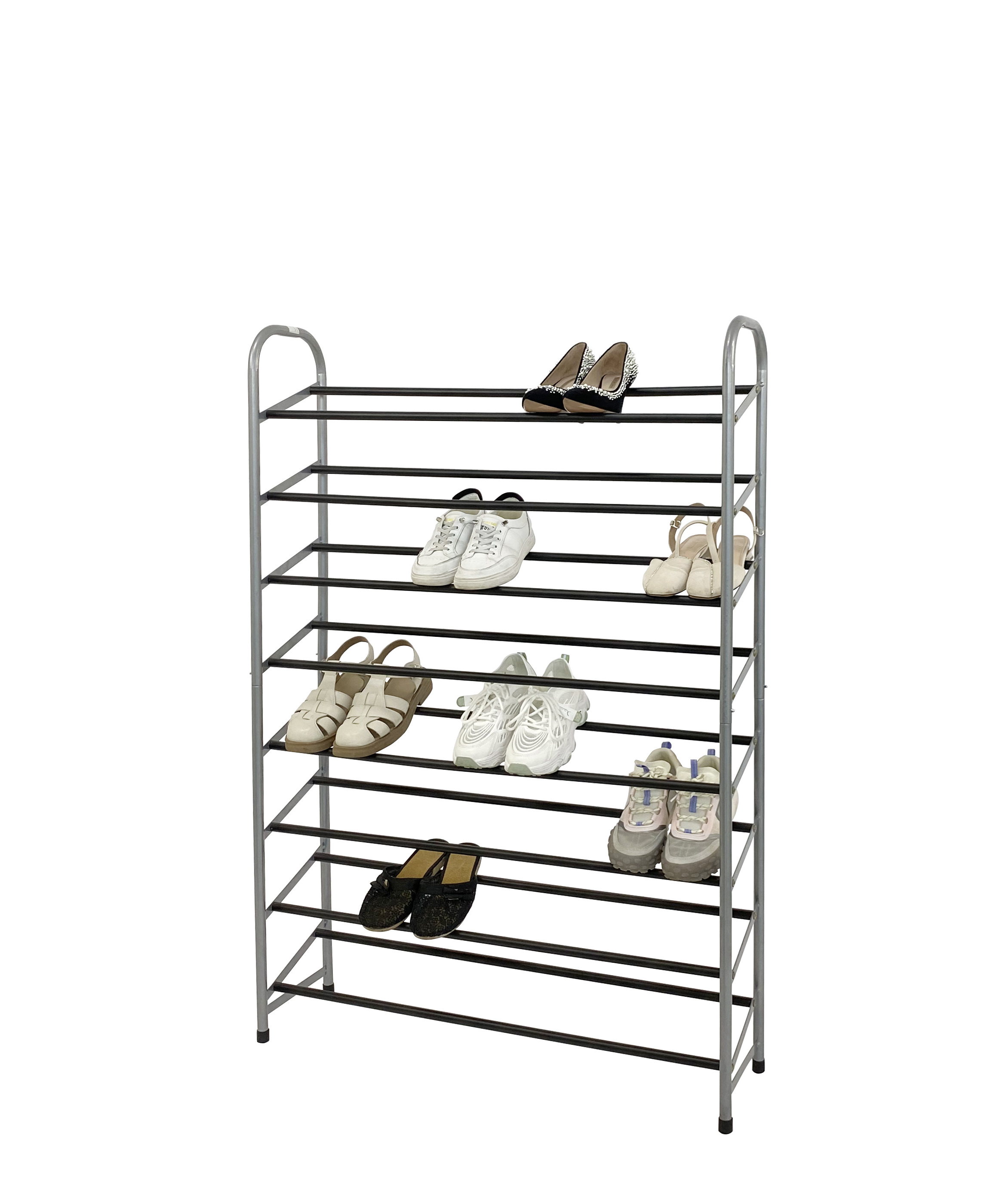 Shoes Rack Organizer Metal Shoe Rack 8 Tier  Closet Shoe Organizer for Closet Floor Entryway Storage