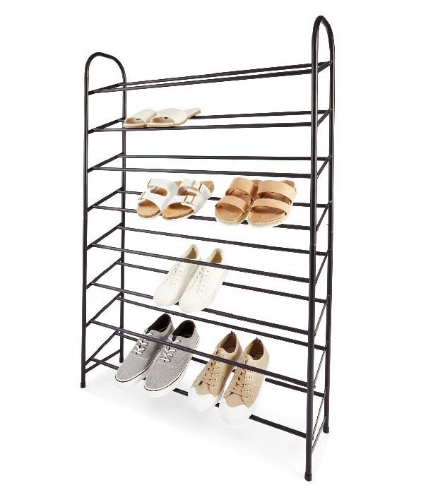 Shoes Rack Organizer Metal Shoe Rack 8 Tier  Closet Shoe Organizer for Closet Floor Entryway Storage