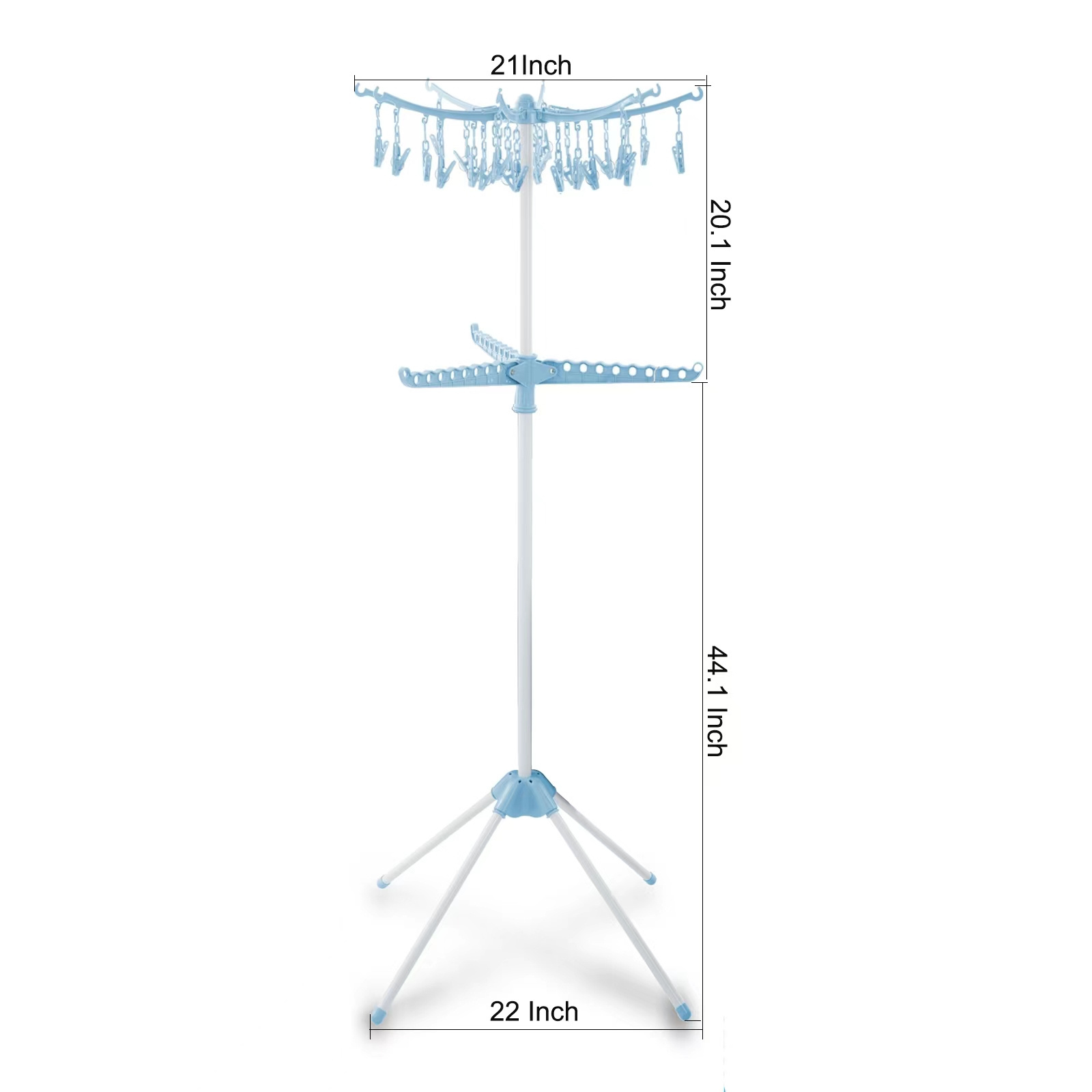 powder coating Tripod airer cloth dryer rack  home storage & organization clothes accessories