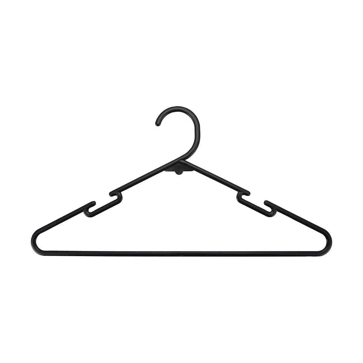 Plastic Coat Hanger and Customized Color Clothes Hanger with Plastic Garment Hanger