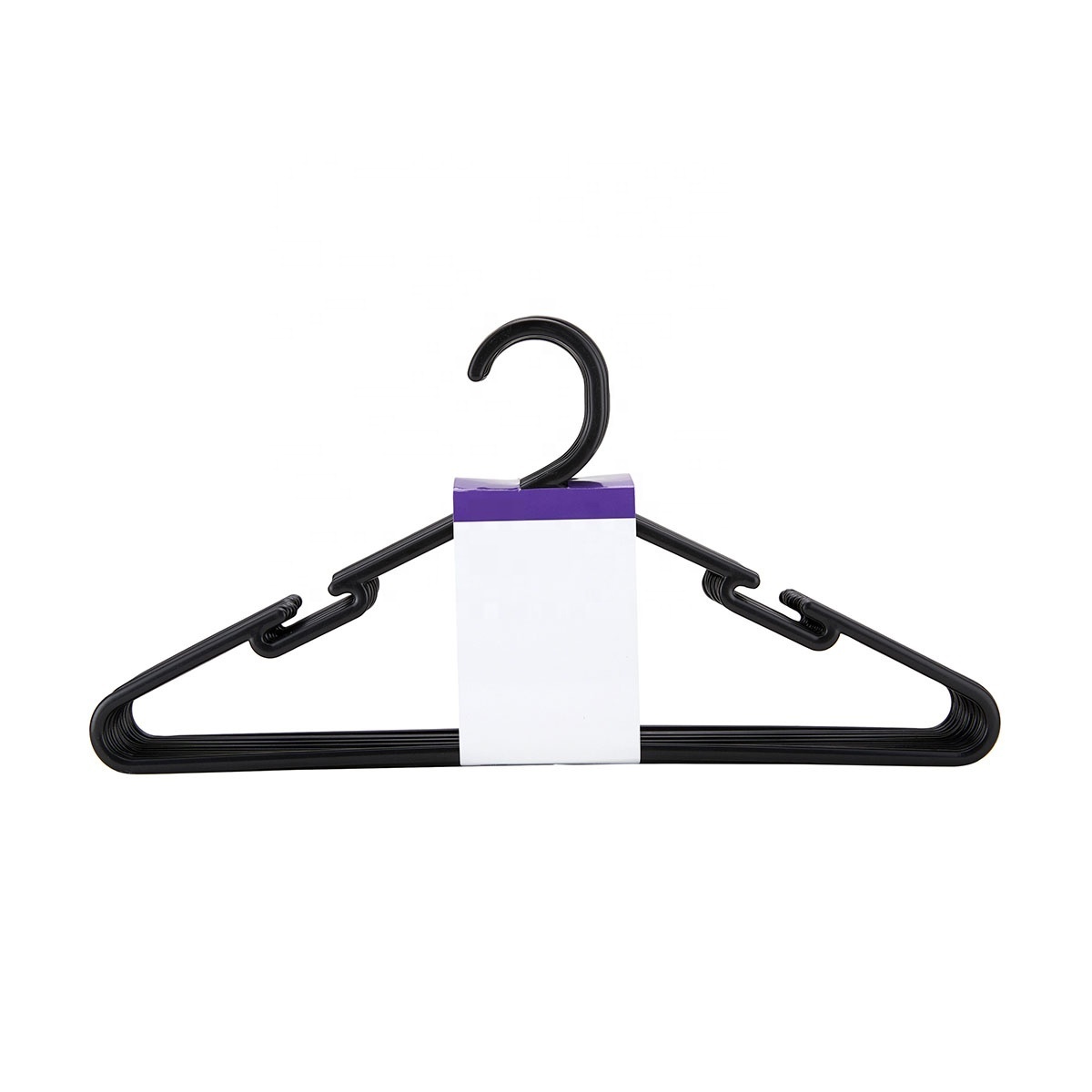 Plastic Coat Hanger and Customized Color Clothes Hanger with Plastic Garment Hanger