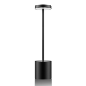 High quality Portable Led Table Lamp Wireless Rechargeable Touch Dimming For Bar Restaurant Bedroom