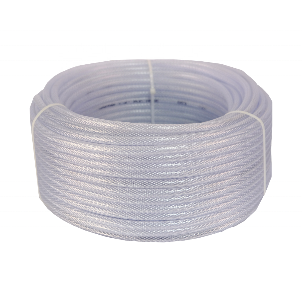 1/4 inch 1/2 inch Cheap Price Flexible Transparent PVC Fiber Reinforced Hose Plastic Water Pipes