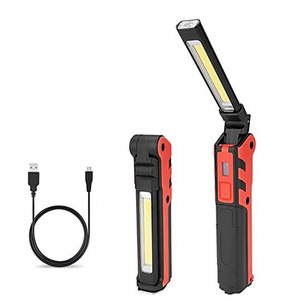 led flexible magnetic telescopic pickup flashlight dual worklight with magnetic pickup