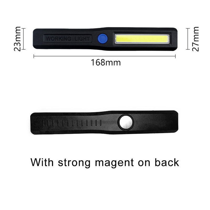 magnetic folding cob work light cob led maintenance flashlight for car repairing