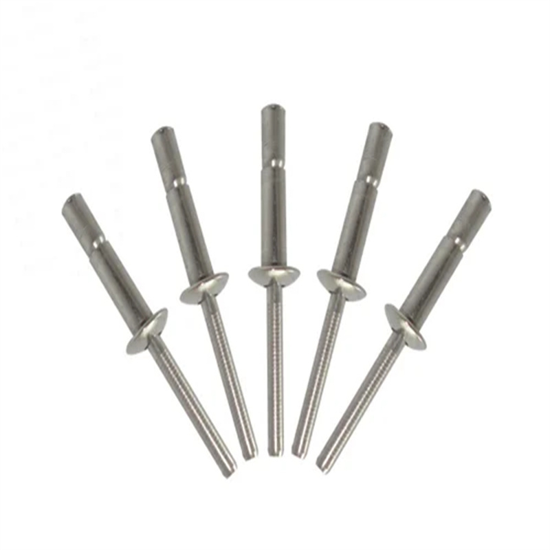 Custom Stainless Steel Rivets Black Anodized Blind Rivet Aluminum Steel ...