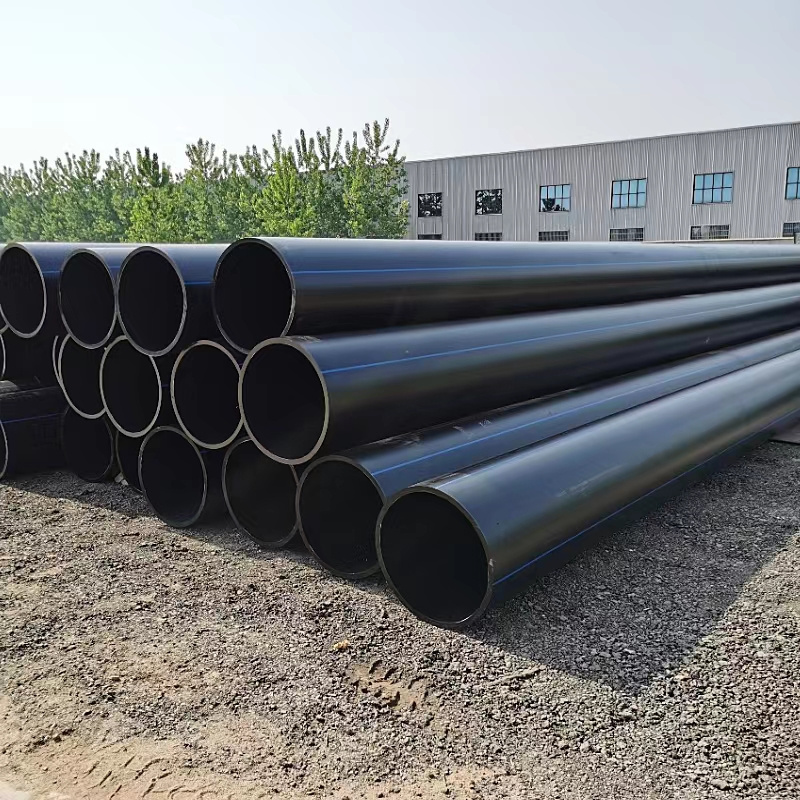 High Density Polyethylene Pipe Hdpe Irrigation Plumbing Supplies Water Poly Tubing Roll 110mm 160mm Plastic Pe Pipe