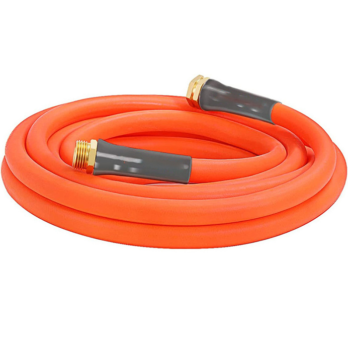 Pvc Watering Garden Hose 1/4 3/8 1/2 Inch 50ft Rubber Pvc Lightweight Hybrid Air Hose Air Pump Air Compressor Hose