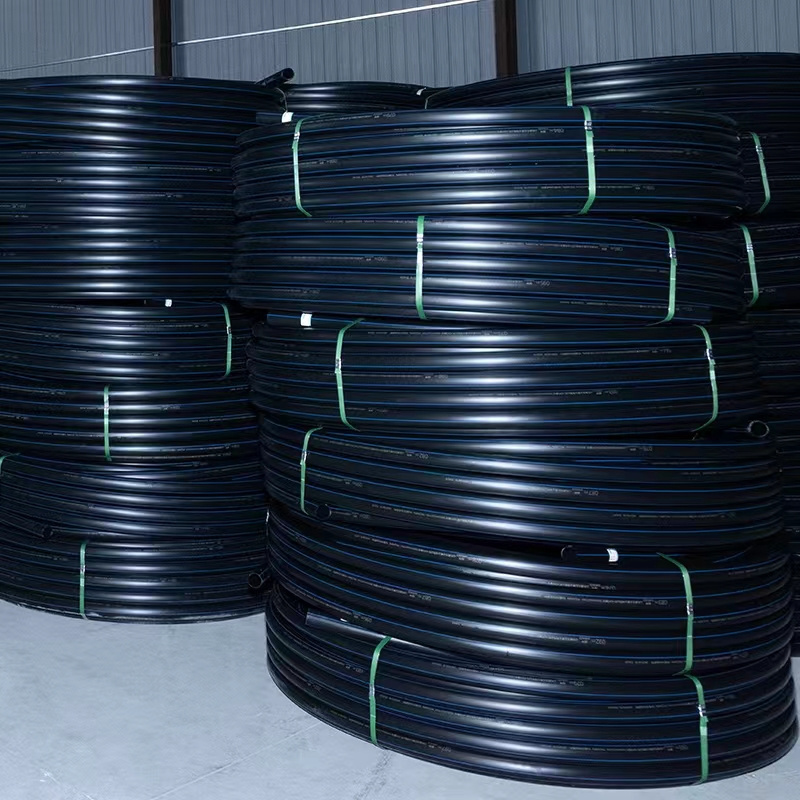 High Density Polyethylene Pipe Hdpe Irrigation Plumbing Supplies Water Poly Tubing Roll 110mm 160mm Plastic Pe Pipe