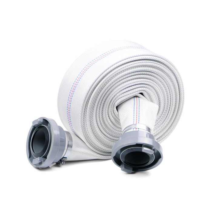 Pvc Layflat Canvas Irrigation Hose Used Agricultural Irrigation And Water Conveyance Pe Pipe 100m Fire Hose