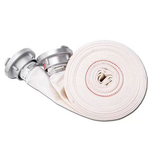 High-pressure Flexible Fire Fighting Hose Reel By Chinese Manufacturers Pvc Lined Cotton Pipe