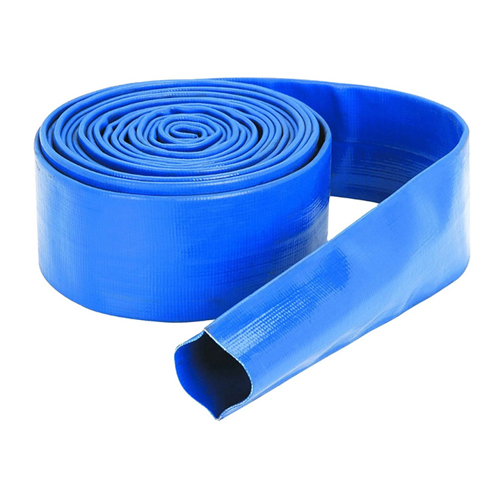 1 1.5 2 3 4 5 6 8 Inch 100 Mm Low Price Customized Flexible Pvc Water Hose Iso Layflat Garden Hose Pipe