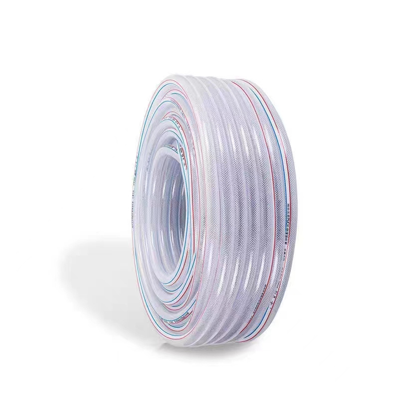 100m Pvc Fiber Reinforced Sofe Flexible Water Plastic Hose 15 Metre 1/2