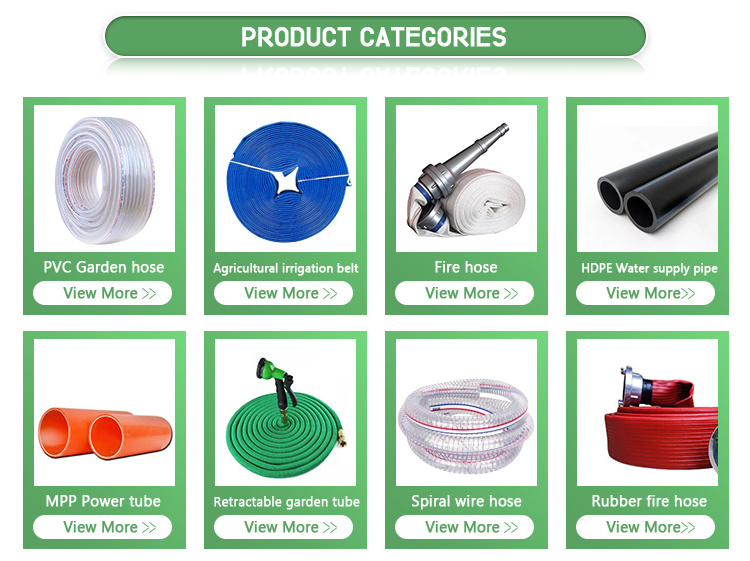 Factory Direct Supply Cheap Price Provide Length 10M - 30M Or According To Your Requirement Garden Fire Hose Roll