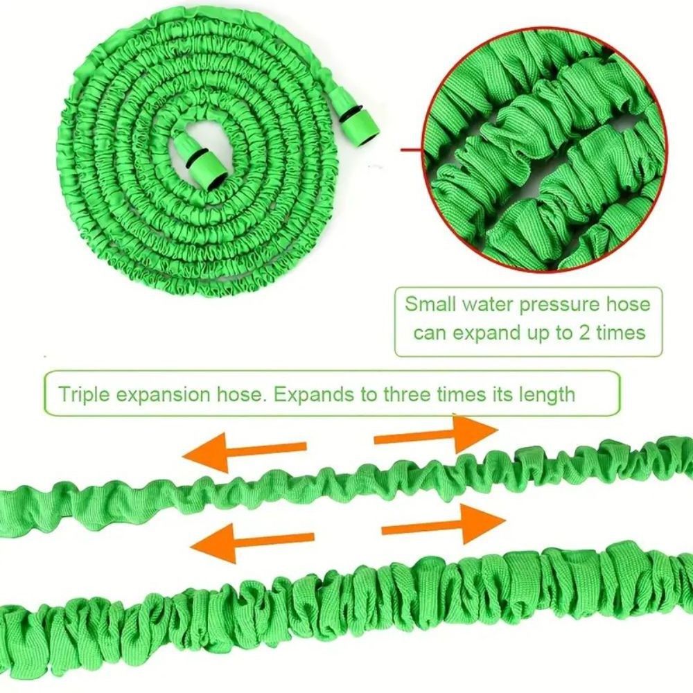 Garden Expandable Hose Pipe In Big Promotion Water Hose Expandable Magic Hose With 6 Patterns Water Gun