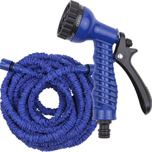 Garden Expandable Hose Pipe In Big Promotion Water Hose Expandable Magic Hose With 6 Patterns Water Gun