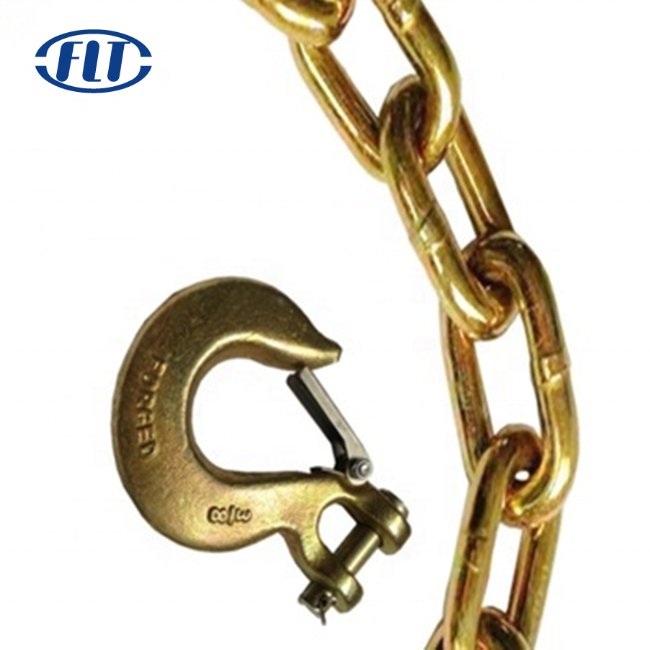 Factory Price G70 Alloy Steel Forged Clevis Slip Hook With Safety Latch