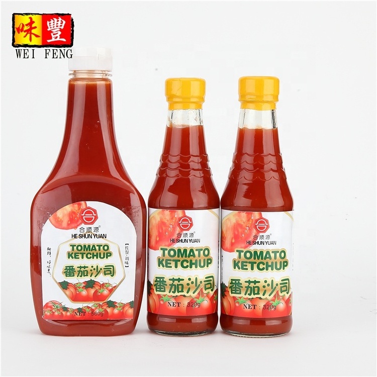 OEM brand Chinese factory tomato ketchup in bulk