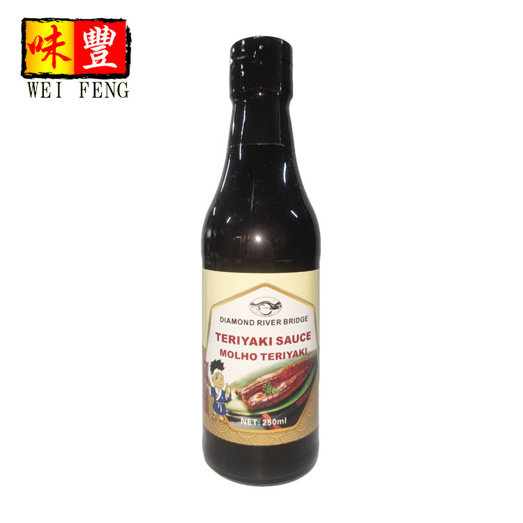 DIAMOND RIVER BRIDGE brand factory 250ml Japanese style molho teriyaki sauce