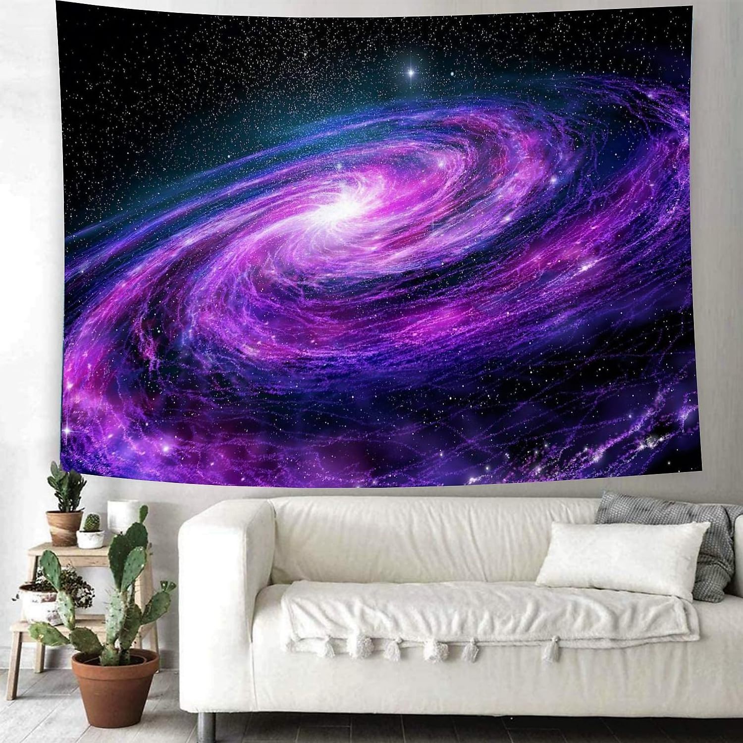 Galaxy Tapestry Universe Planet Starry Sky Tapestry Wall Hanging Cosmic Outer Space Tapestry