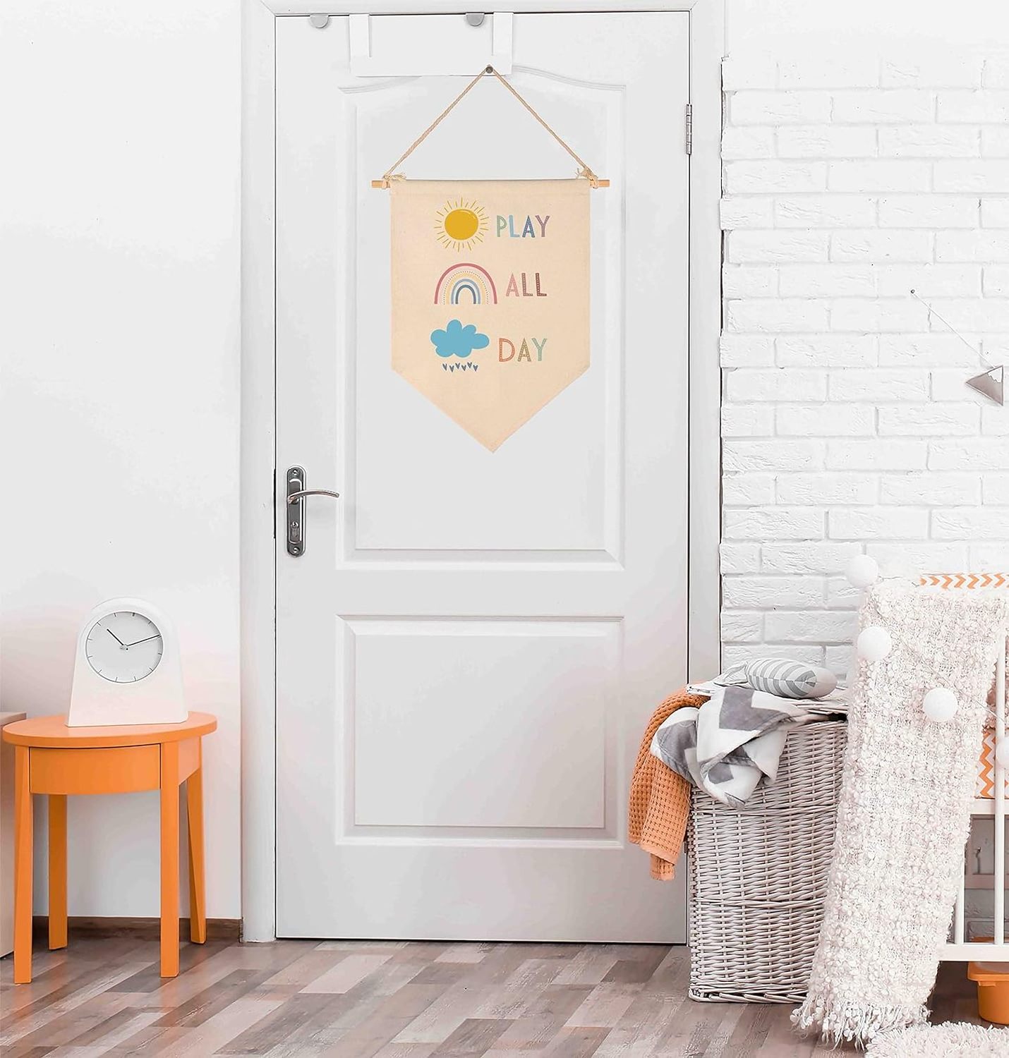 Classroom Nursery Banner Bedroom Playroom Front Door Positive Affirmation Decor Unique Wall Hanging Pennant Flag