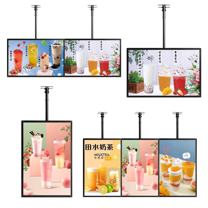 Frame LED Light Box Illuminated Poster Display LED Backlit Menu Board Screen For Restaurant Cafe Shops Wall Billboard