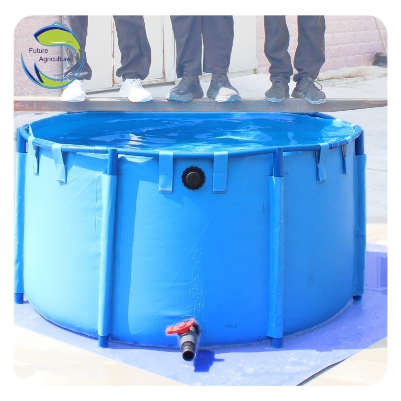 Portable Fish Pond Big Size Koi Pond Tanks Plastic Fish Tank Low Investment Pvc Fish Farming