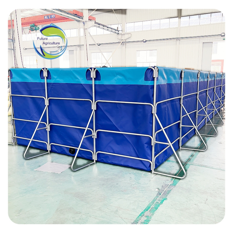 Freshwater Aquaculture Biofloc Vannamei Farm Indoor Shrimp Fish Farming Tank Pond Equipment