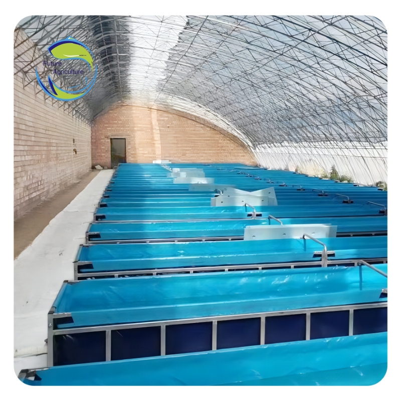 Freshwater Aquaculture Biofloc Vannamei Farm Indoor Shrimp Fish Farming Tank Pond Equipment