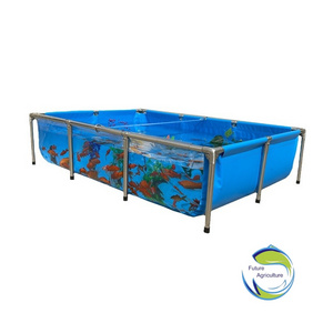 Above Ground Agriculture Large Plastic Koi Carp Pond Live Fish Breeding Pool Farming Equipment Transport Tank