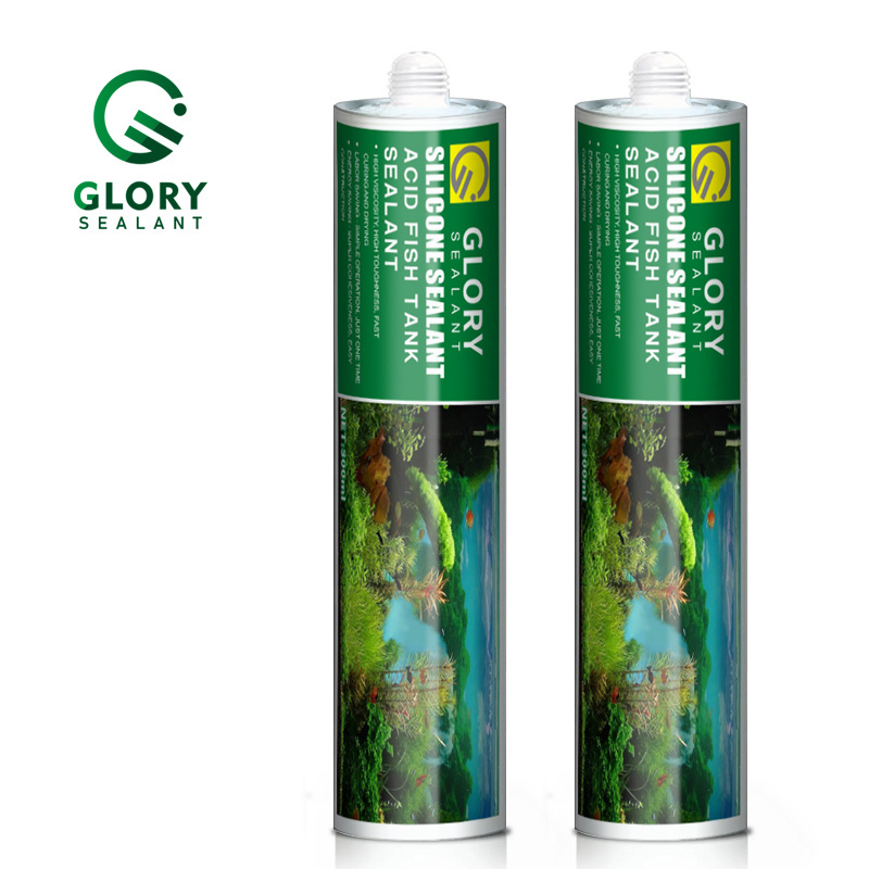 ACID FISH  TANK SEALANT Acid SILICONE SEALANT