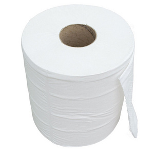 Large White Cleaning Paper Tissue Roll Industrial Size Jumbo Cleaner Pack 2 Ply