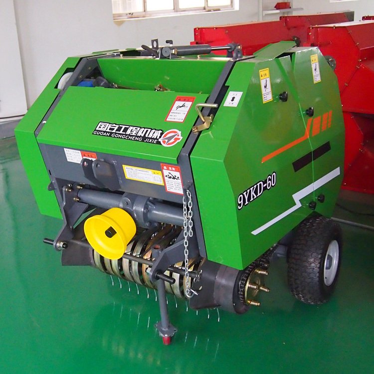 High Efficiency Baler And Wrapper Machine Price Alfalfa Hay Bales Making Machine Hay Baling Machine