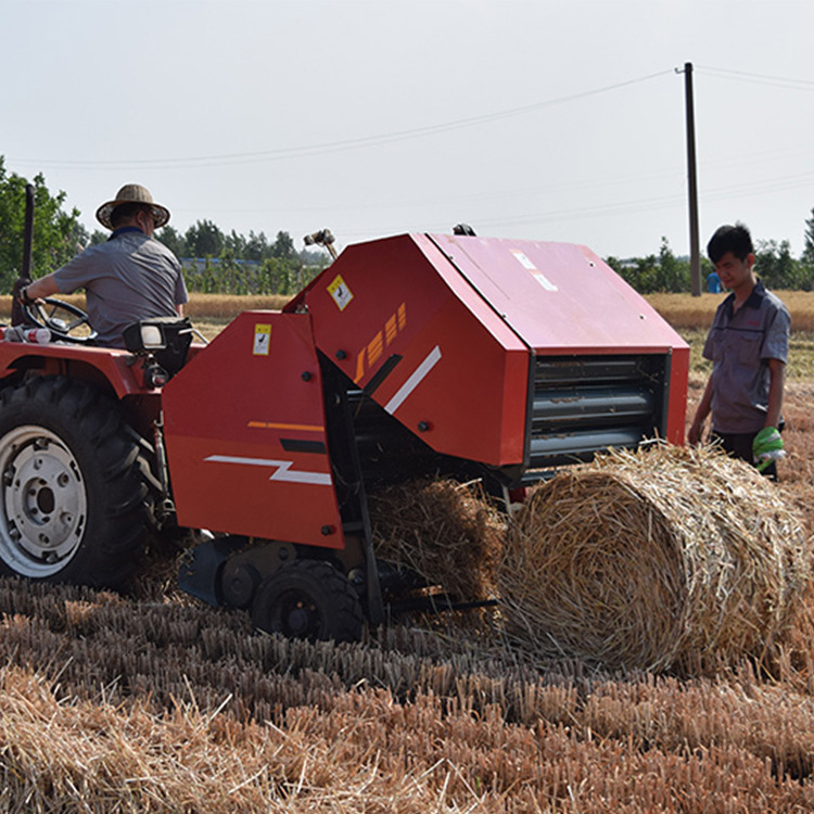 farm machinery atv quad Mini Round Hay Baler Machine For Sale,Tractor Mounted Mini Hay Round baler machine