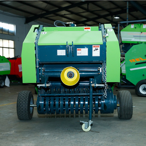 870F Mini Forage Alfalfa Hay Round Baler Agricultural Machinery Grass Baler