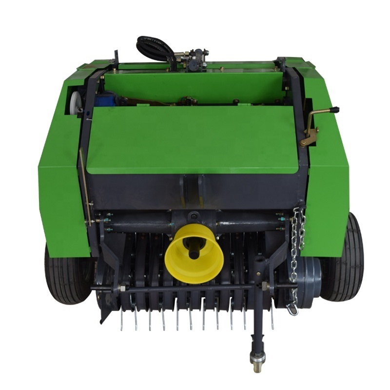 Hot selling round baler 0850 cheap price tractor atv mini roll round straw hay baler with CE