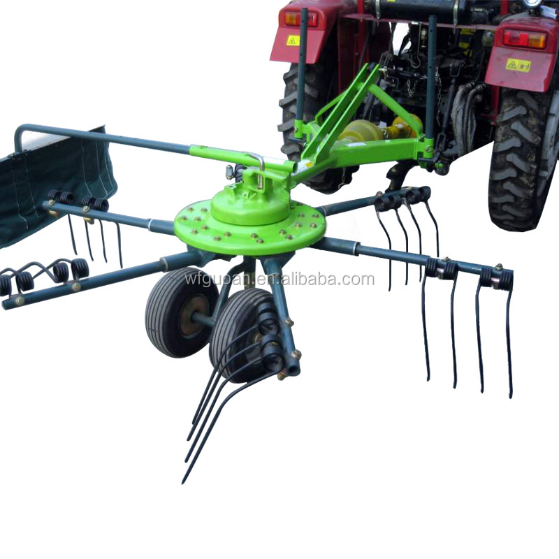 High Productivity tractor root rake wheel hay rake Machine tractor pto rotary hay rake for sale