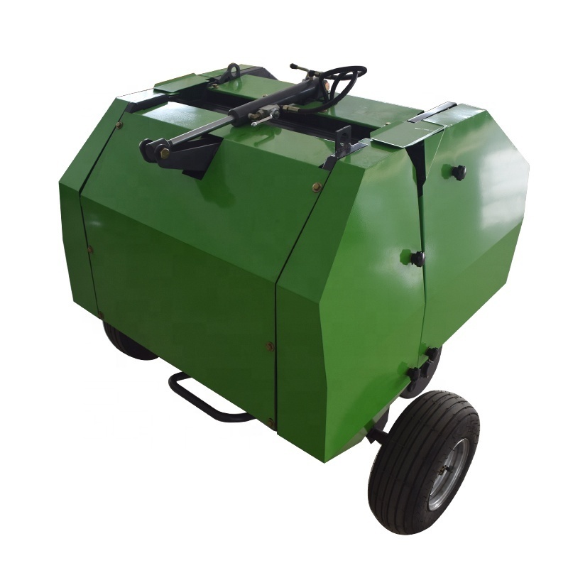 Hot selling round baler 0850 cheap price tractor atv mini roll round straw hay baler with CE