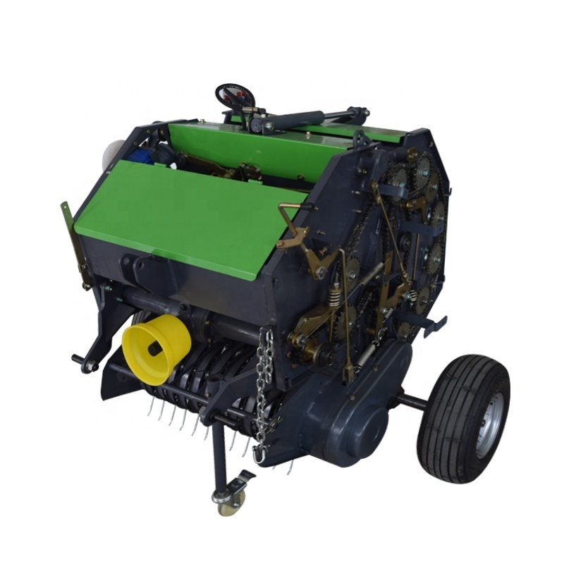 Hot selling round baler 0850 cheap price tractor atv mini roll round straw hay baler with CE