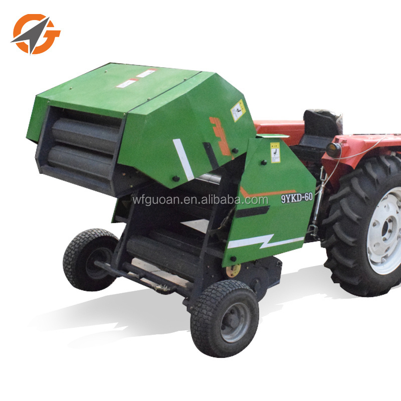 China manufacturer hand mini round hay baler small hay baling machine for sale