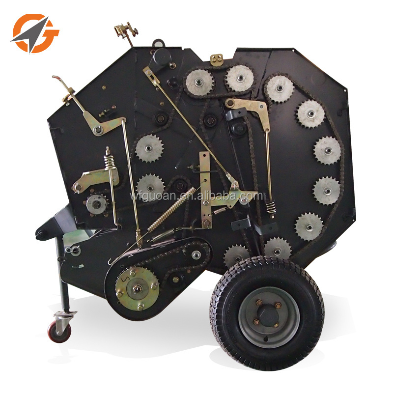 China manufacturer hand mini round hay baler small hay baling machine for sale