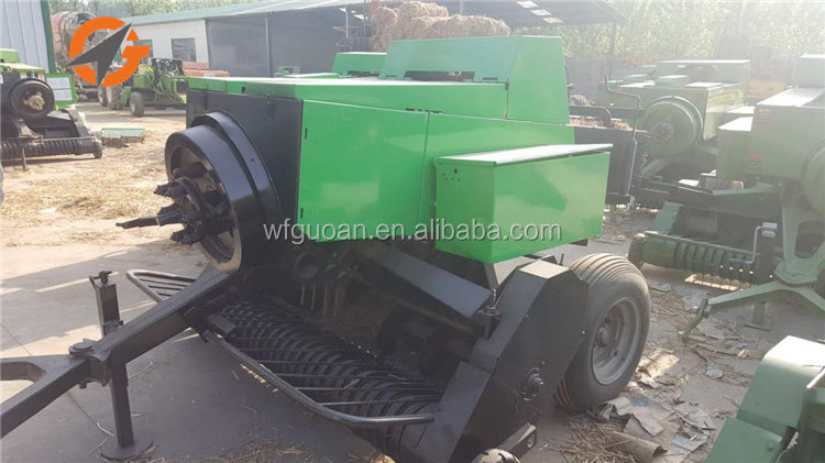 Manufacturers Best small square hay baler Mini Tractor Mounted Square Hay Baler Machine For Sale