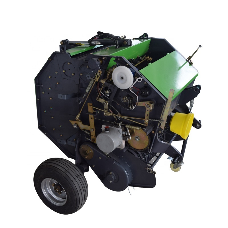 Hot selling round baler 0850 cheap price tractor atv mini roll round straw hay baler with CE