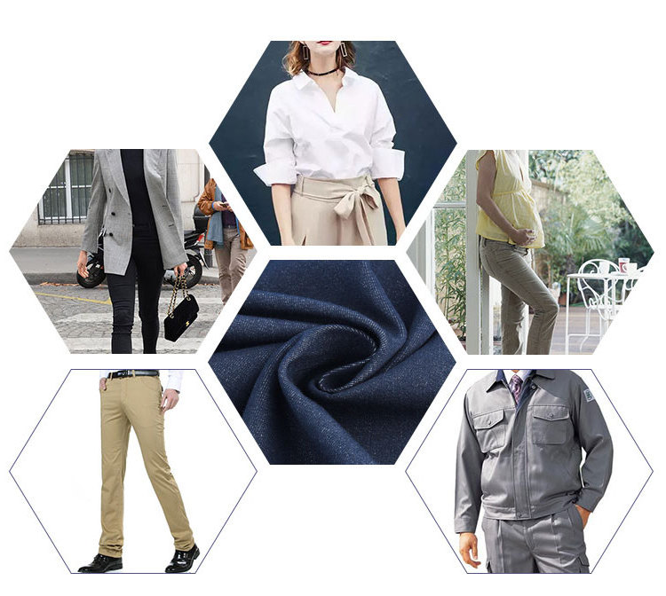 Wholesale Cotton Polyester 4 Way Stretch Denim Fabric For Men and Women's Leggings Pants Trousers