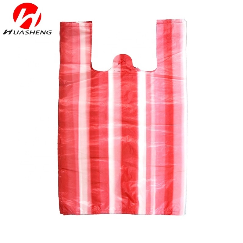 HDPE T-shirt vest shopping plastic bags Carrier bag