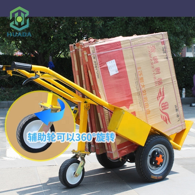 Pull push cargo carrying hand truck hand trolley two wheel industrial trolley cart