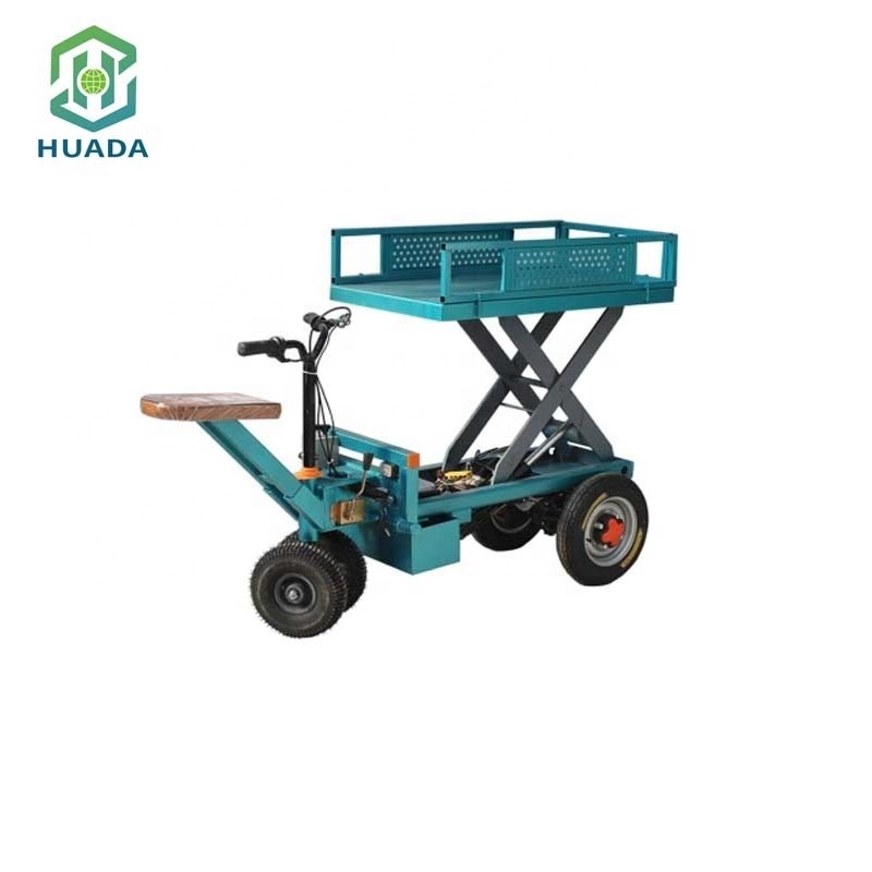 500kg Mobile Hydraulic Scissor Lift Table / Lifting Trolley / Electric lift Cart