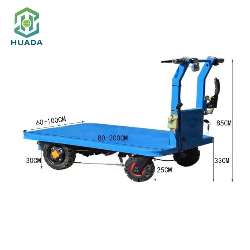 Commercial Bilateral Electric Cart/Trolley For Farm garden