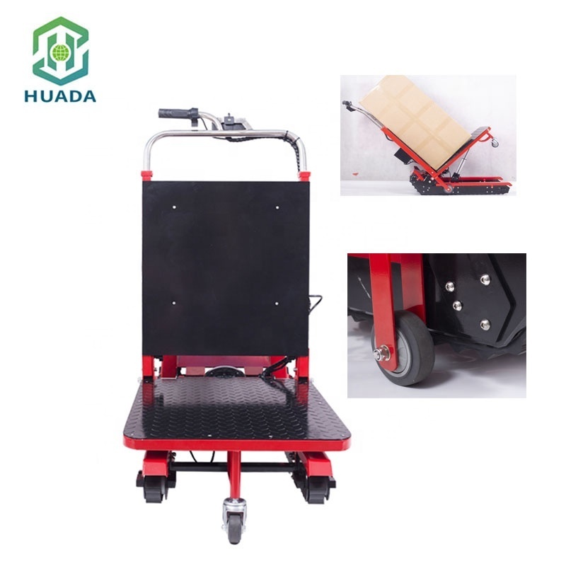 250kg Hand Sack Truck Electric power stair climber trolley